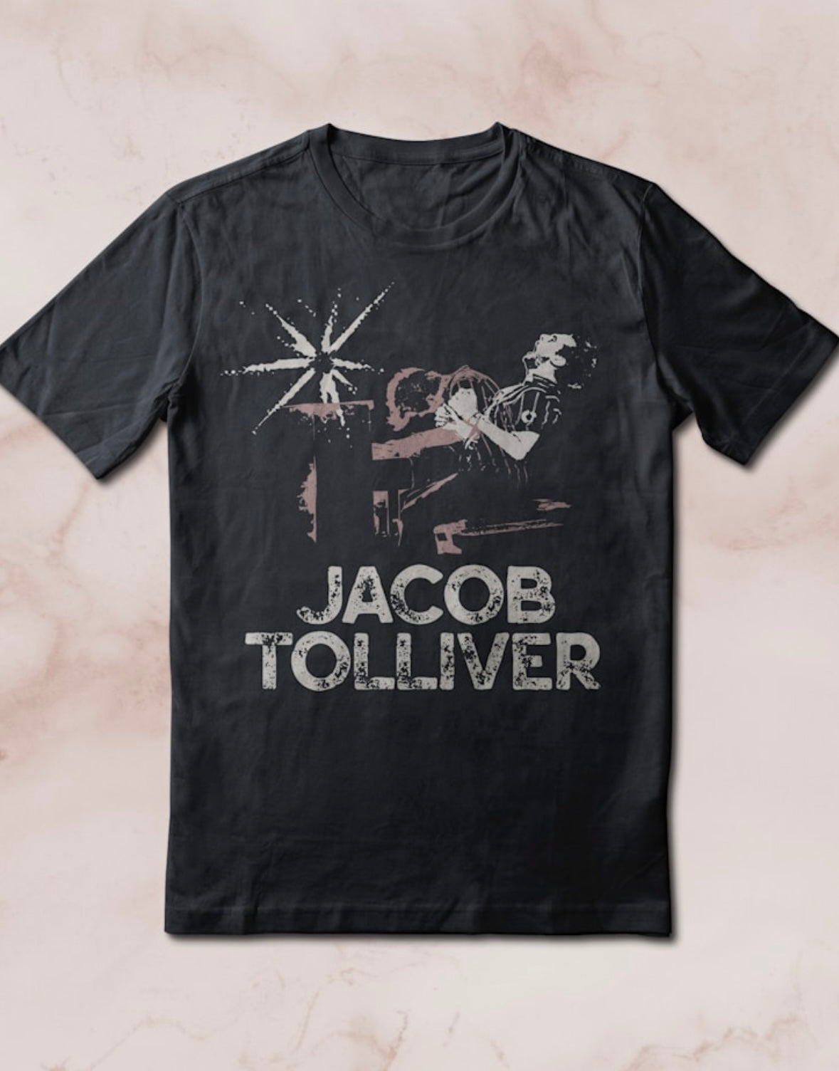 Jacob Tolliver Black Short Sleeve Tee